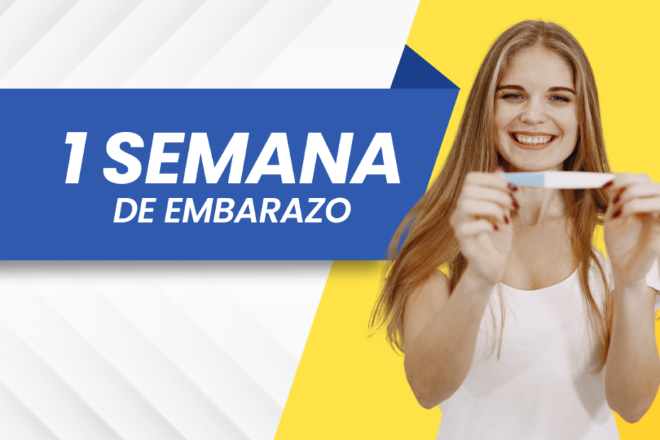 1 semana de embarazo: Síntomas, Vientre, Bebé y Consejos