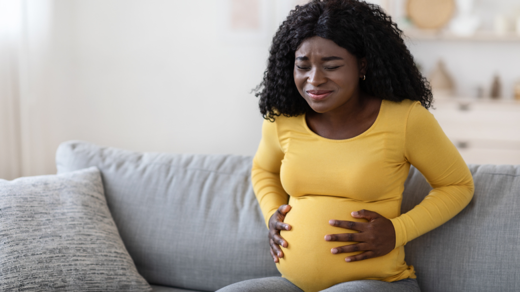 dolores de barriga en el embarazo